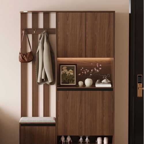 Entrance Hall Cabinet · Left Hanging Clothing Narrow Edition (T801)