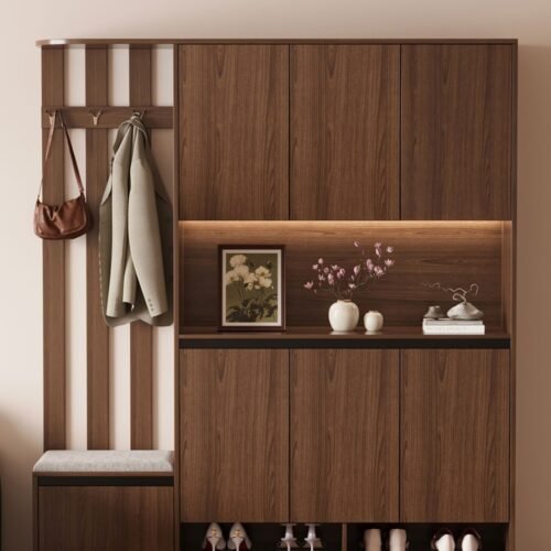 product2 Lobby Cabinet 路 Left Hanging Clothing Wide Version (T802)