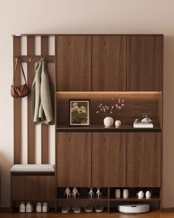 product2 Lobby Cabinet 路 Left Hanging Clothing Wide Version (T802)