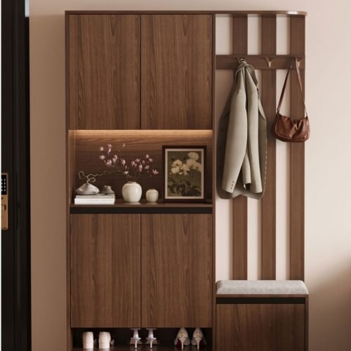 Entrance Hall Cabinet · Right Hanging Clothing Narrow Edition (T805)