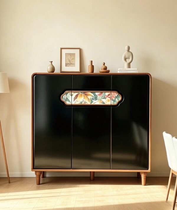 product7 Moyun 路 Decorative Three door Shoe Cabinet (EH6012)