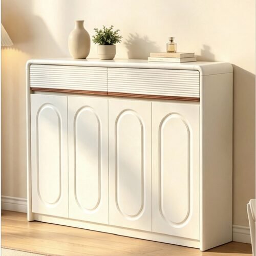 product9 Soft Wind French Four Door Shoe Cabinet (EH3073)